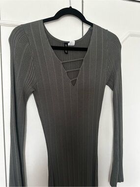 high neck long sleeve bridesmaid dresses High Neck Long Sleeves Lace A Line Wedding Dress Side Split Bohemian –  TANYA BRIDAL main image 1